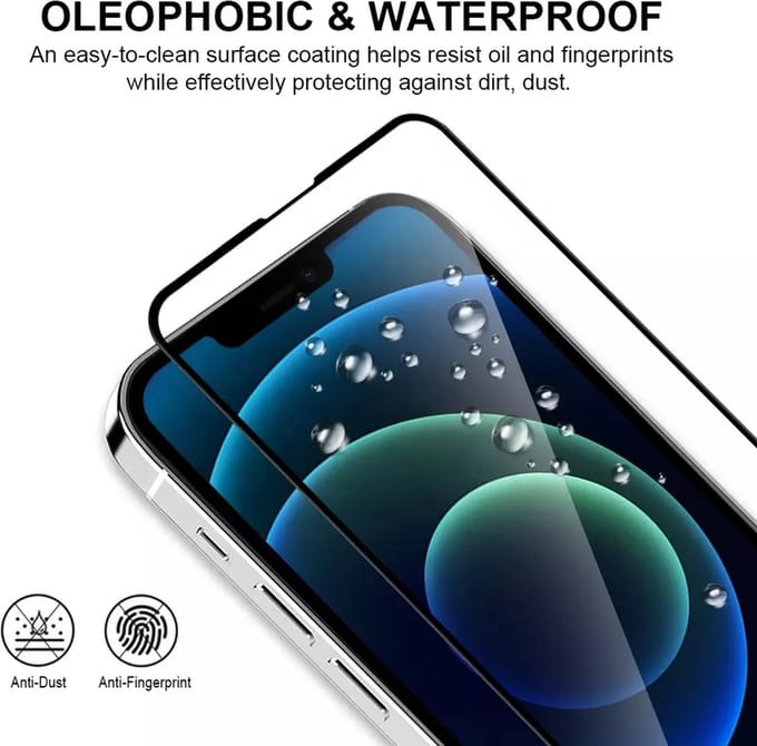Screenprotector Glas - Full Coverage Tempered Glass Screen Protector [volledige dekking] - 1x Geschikt voor: Apple iPhone 14 Plus