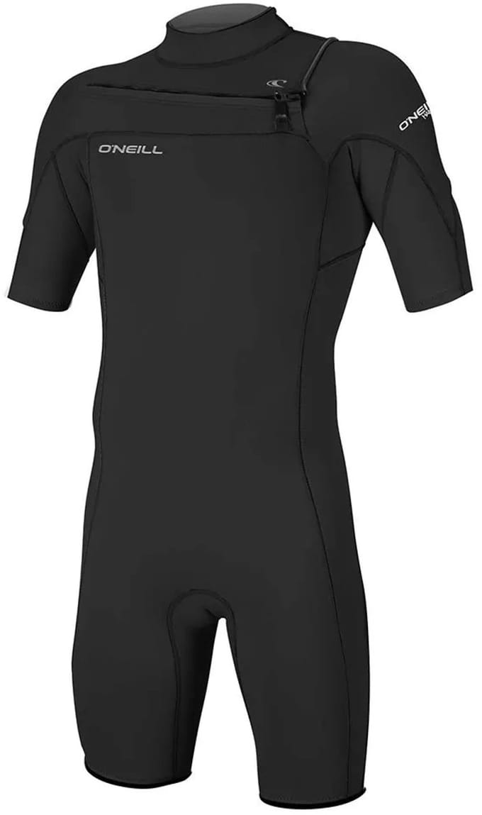 O'Neill Heren Hammer 2mm Borst Ritssluiting Shorty Wetsuit -
