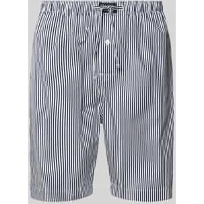 Regular fit korte pyjamabroek van puur katoen