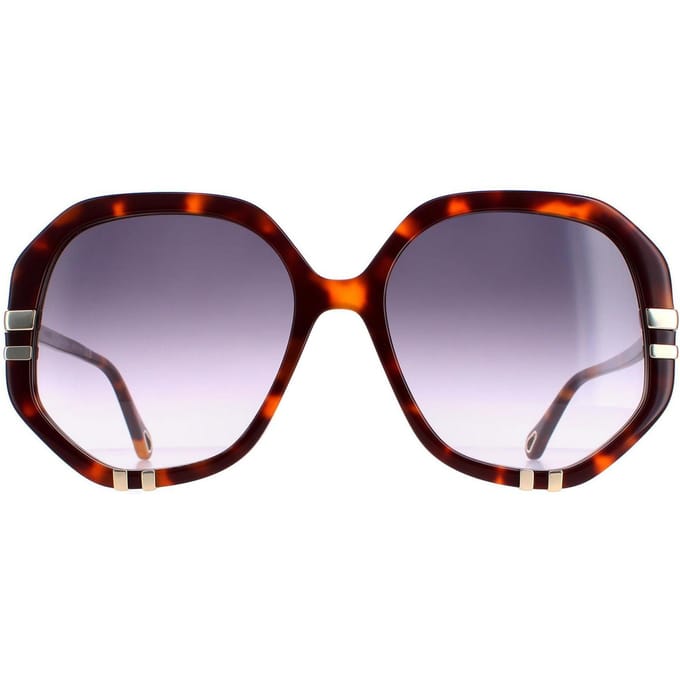Chloe zonnebril CH0105S 004 Tortoise grijze gradiënt