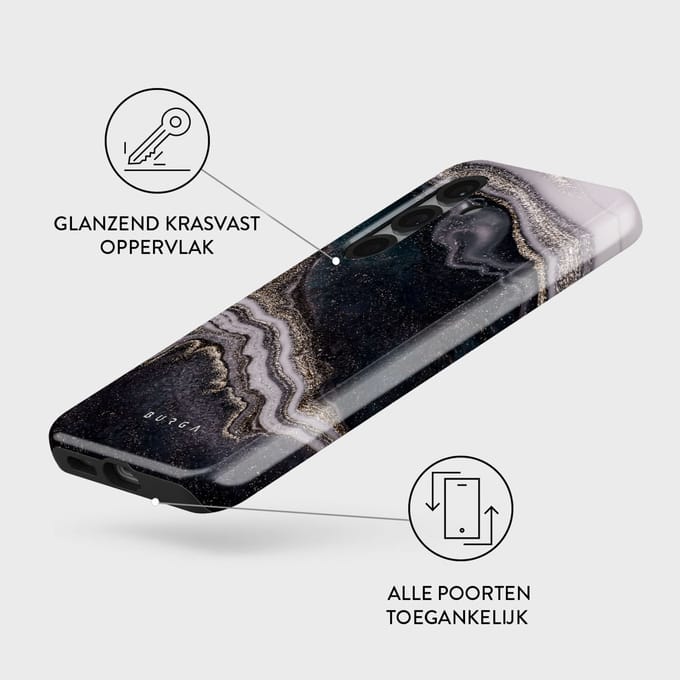 Burga Tough Backcover geschikt voor Samsung Galaxy S25 - Magic Night