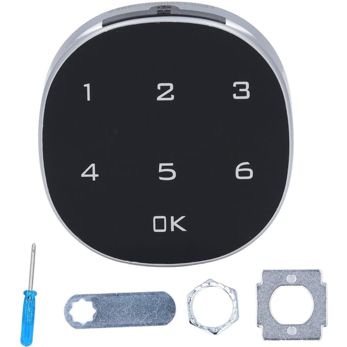Elektronisch Wachtwoordslot Zinklegering Combinatieslot Kit voor Berichtbox Opbergkluis Kast L30