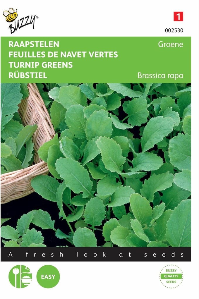 2 stuks - Buzzy - Raapstelen Groene