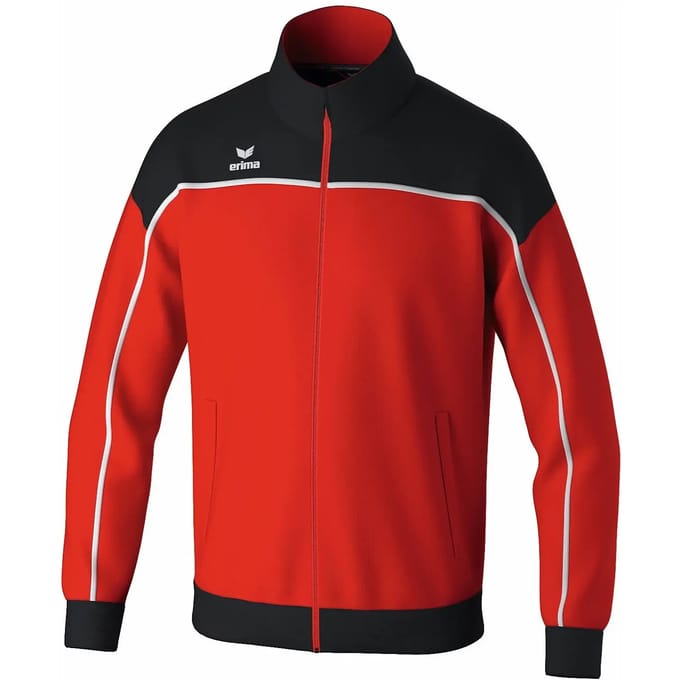 Erima Change Trainingsjack Kinderen - Rood / Zwart / Wit | Maat: 164