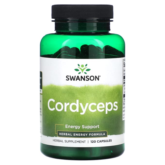 Cordyceps sinensis, 120 capsules (600 mg par capsule)