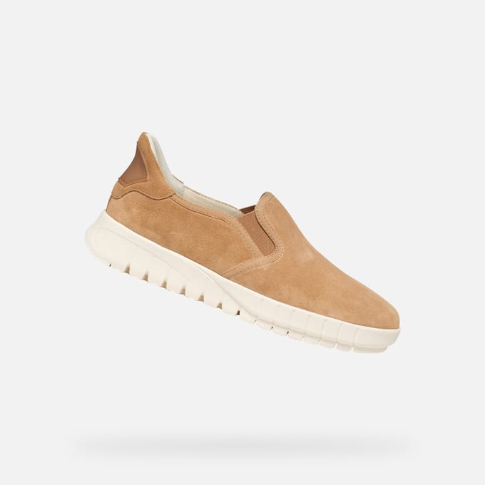 GEOX FLEXTRIDE PLUS DAMES Sneakers - BEIGE - Maat 39