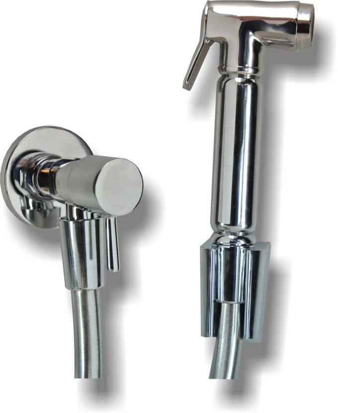 Sanifun Horst Complete Handdoucheset Chroom met Hoekstopkraan 1500 mm