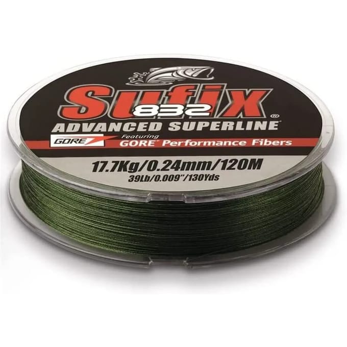 Vlecht Sufix X8 832 Advanced Superline – 120m