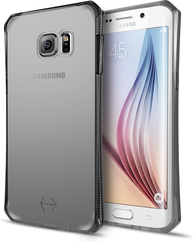 Itskins Spectrum case voor Samsung S6 Edge - Level 2 bescherming - Zwart
