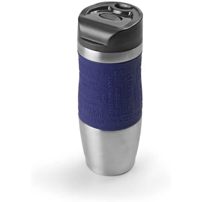 Thermosbeker - IBILI - 799904A - 400 ml - RVS en BPA-vrij plastic - Blauw