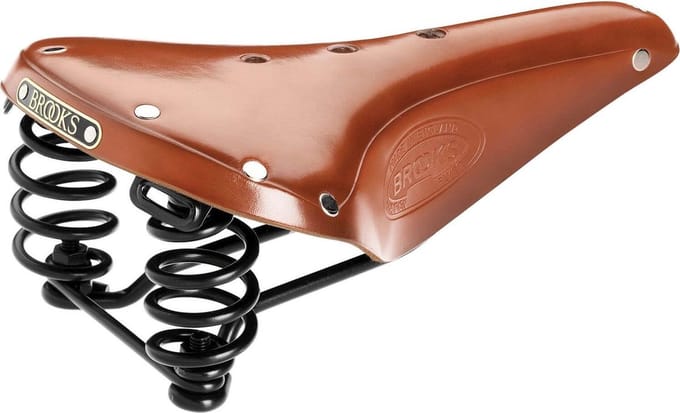 Brooks zadel B396 Flyer heren honing - ZDB396HH