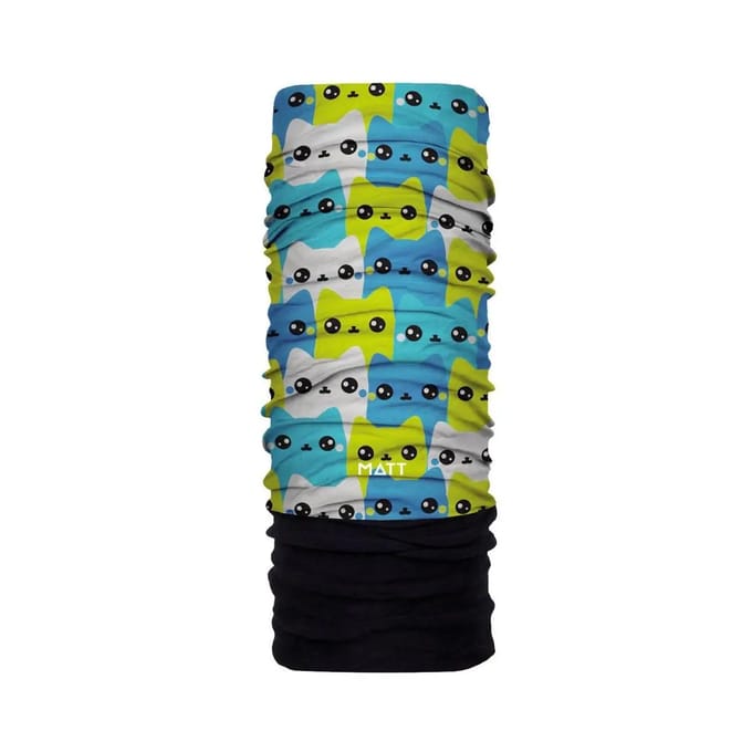 Tour de cou in microfibre polartec MATT Small Cats