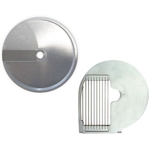 GGM Gastro Snijschijvenset voor groentesnijder GSA5 - Friet & staafjes - 8x8mm zilver
