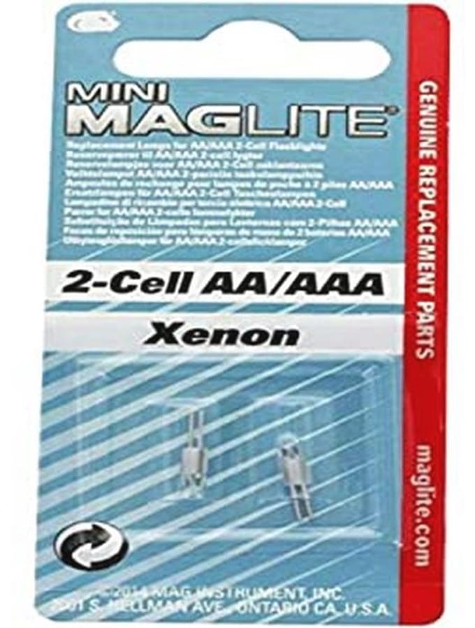 Krypton Gloeilampen Mini AA/AAAI - Verpakking van 2 Stuks