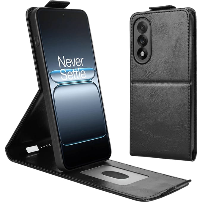 Comfycase OnePlus Nord 5 Flipcover Staand Zwart