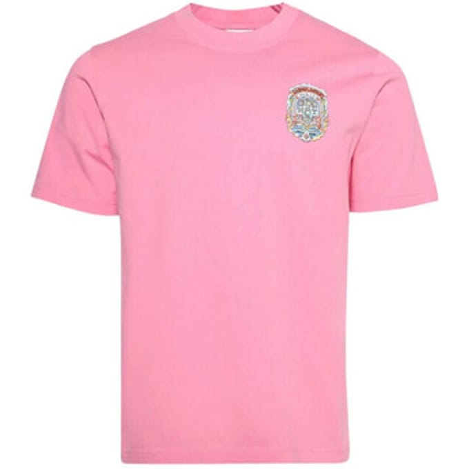 T-shirt Korte Mouw Casablanca CASA WAY SKATE TSHIRT PINK
