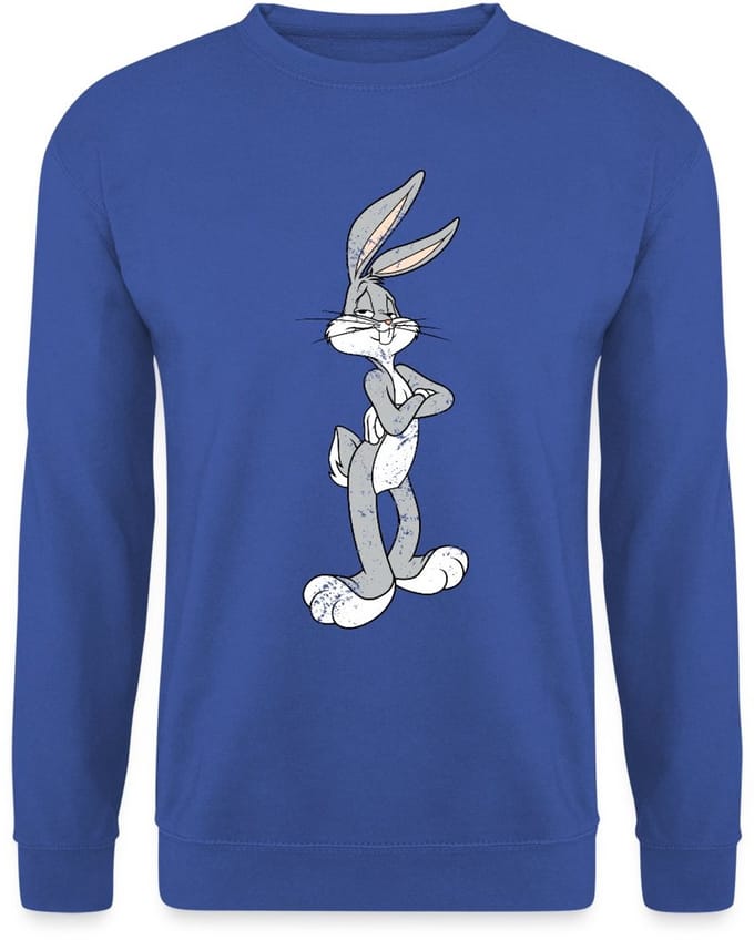 Looney Tunes Bugs Bunny Vintage Sweater Heren