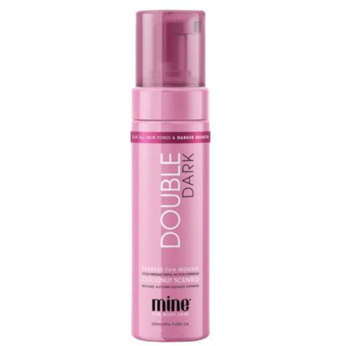 MINETAN Double Dark Tanning Foam - zelfbruiningsmousse