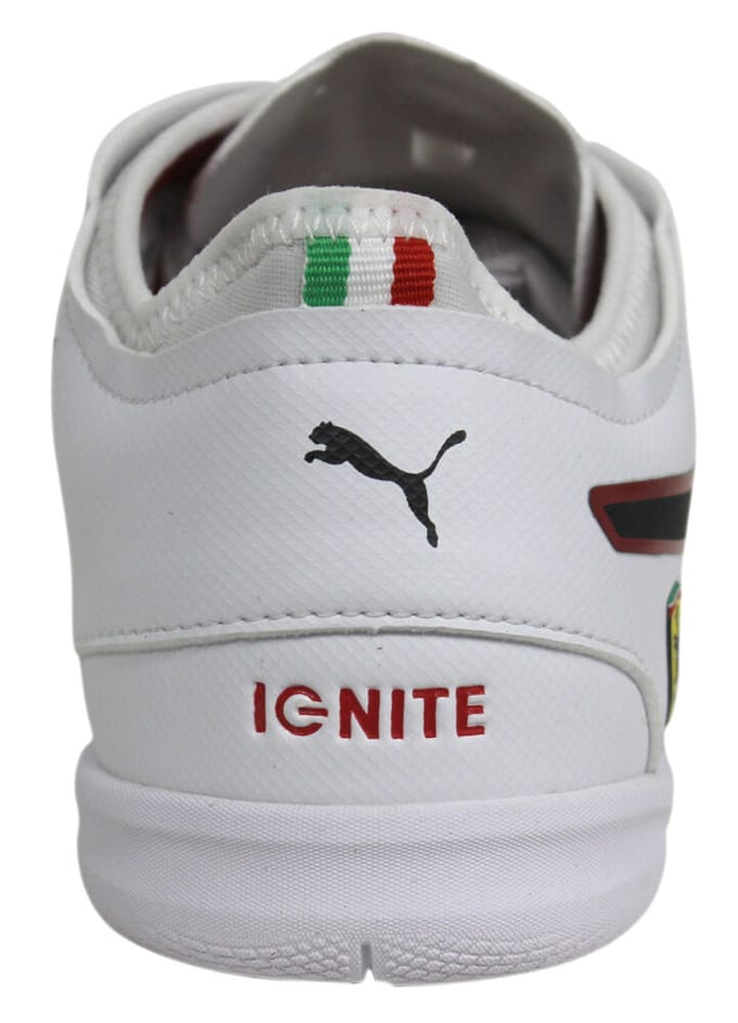 Puma Changer Ignite SF Lace Up Heren Wit Leren Trainers 305829 02