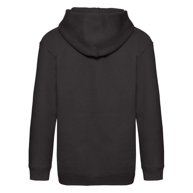 Fruit of the Loom Sweatshirt met capuchon voor kinderen/Kinderen (Zwart)