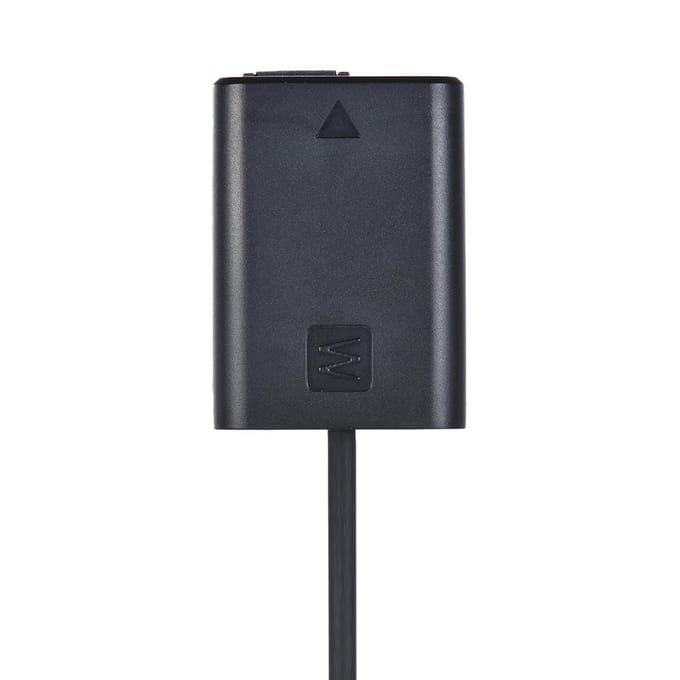 V-mount D-Tap naar batterijadapter spiraalkabel voor S ony DSLR-camera black