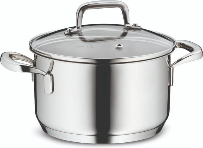 Kookpan RVS, 1,6 L - Kela | Flavoria