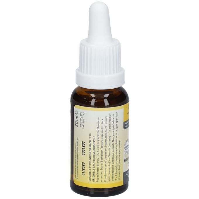 Bachbloesem Bio N°39 Noodgevallen Druppels 20ml