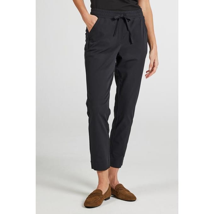 DIDI Dames Travel pants Dakota 7/8 Black maat 42