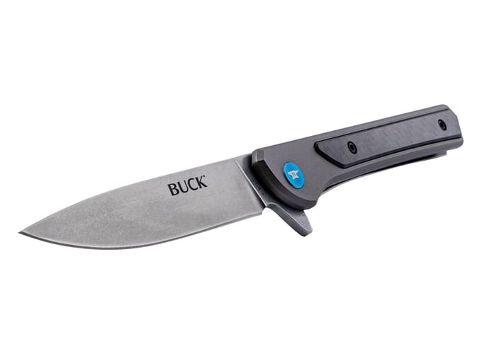 Buck Knives Cavalier 20cm Opvouwbaar Mes - Silver Zakmes - Inklapbaar Mes
