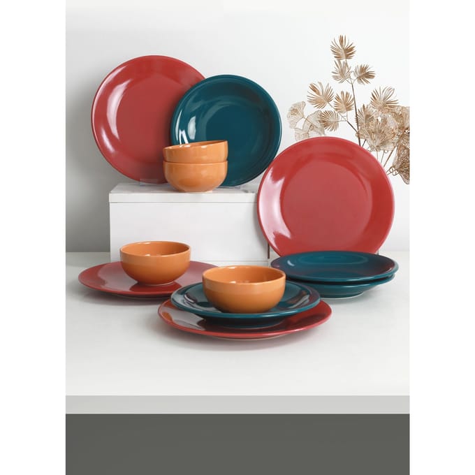 12-delige serviesset Colorful | Hermia