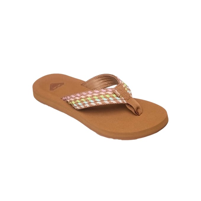 Roxy Porto Rope Slippers Oranje EU 36 Vrouw