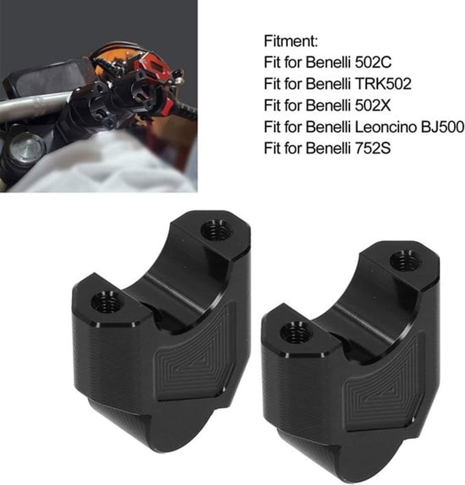 Vt products - Motorfiets Stuur Risers - Verhoogde Stuurpositie