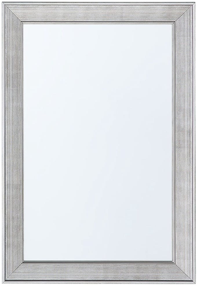 BUBRY - Wandspiegel - Zilver - 61 x 91 cm - Synthetisch materiaal