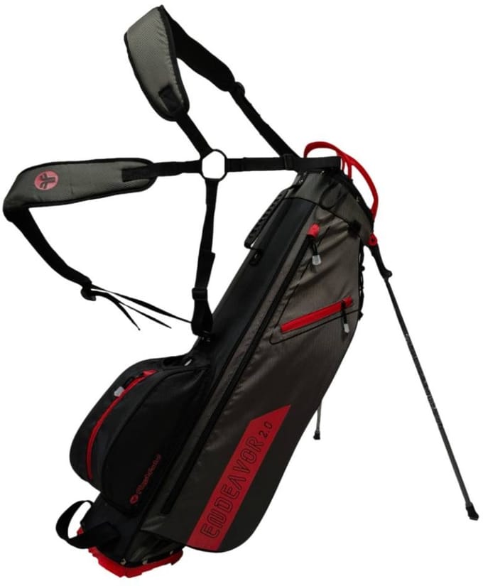 FastFold Endeavor 2.0 Standbag 2026 - Zwart Rood