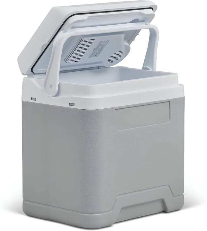 SP® Koelbox - 26L Capaciteit - Elektrische Koelbox - Elektrische Koelbox Compressor - Grijs - 30cm x 40cm x 45cm