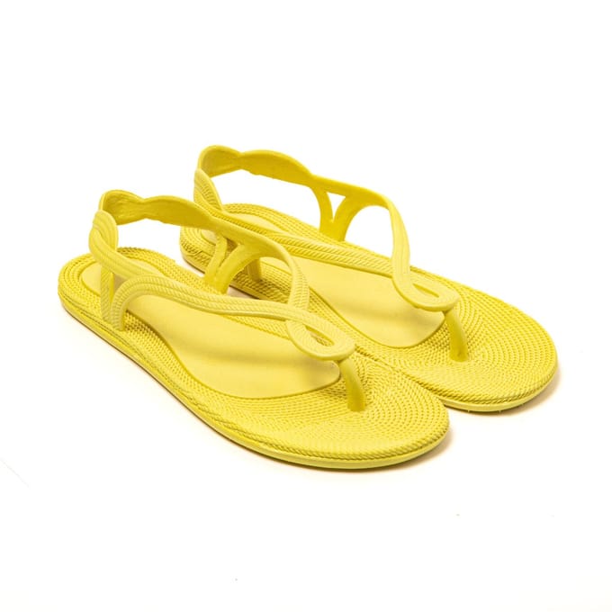 Brasileras Slippers Damen-Geel-39