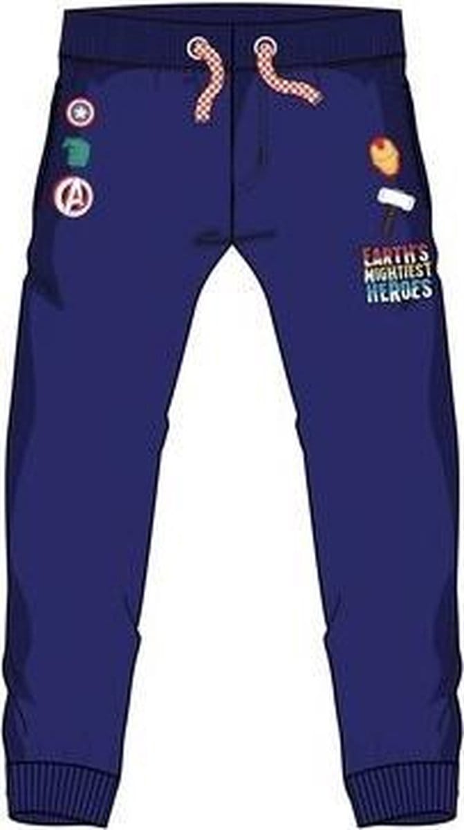 Marvel Avengers joggingbroek - donkerblauw - maat 98/104 (4 jaar)