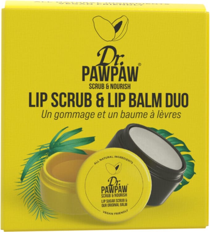Dr Pawpaw Lip Scrub & Balm Duo - 16 gr