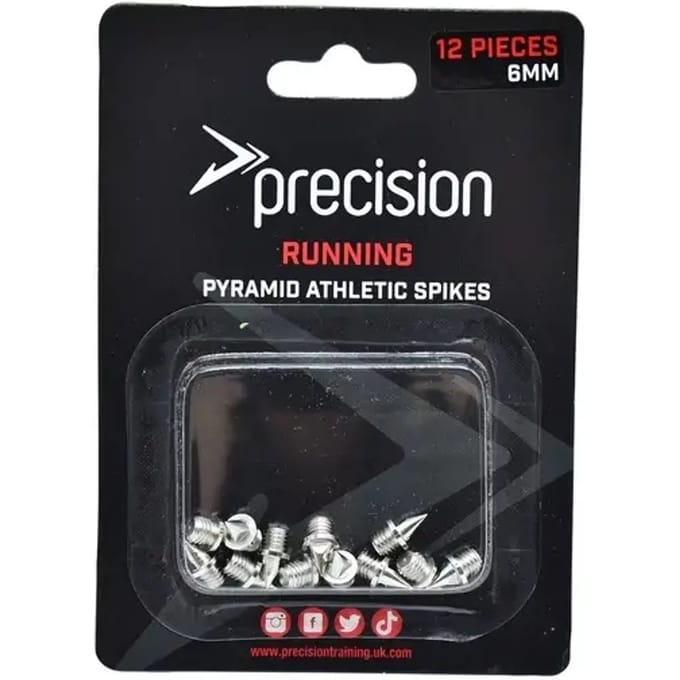 Precision Spikes 9 Mm Staal Zilver 12 Stuks