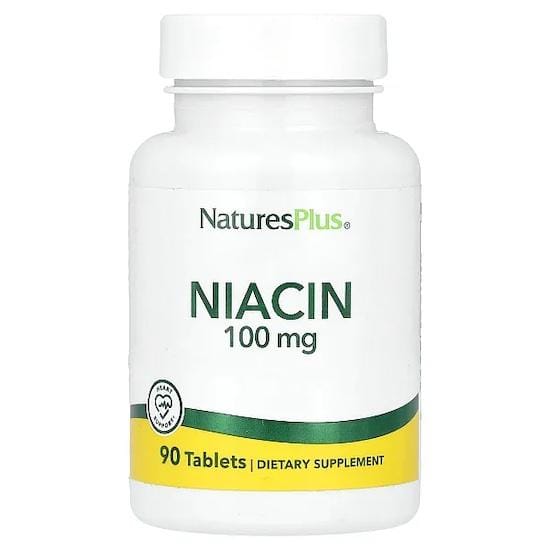 Nature's Plus- Niacine, 100 mg, 90 Tabletten