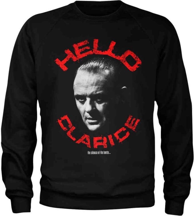 The Silence Of The Lambs Sweater/trui -L- Hello Clarice Zwart