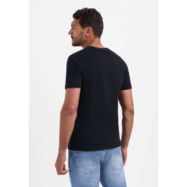 No Excess T-shirt Crewneck Peached Black Größe: M | Basic T-Shirts Outlet | Herren | Schwarz