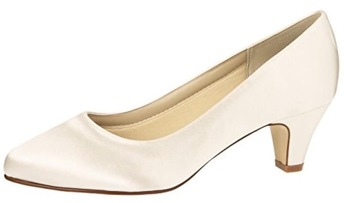 Vrouwen Pumps met Kant en Gemakkelijke Hakken voor Bruiloft