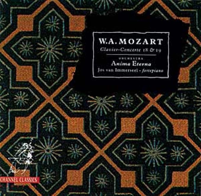 Orchestra Anima Eterna, Jos Van Immerseel - Mozart: Pianoconcertos 18 & 19 (CD)
