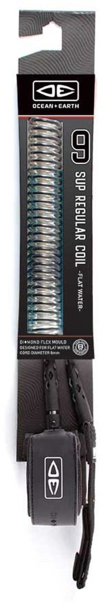 Ocean & Earth Sup/longboard Coil Regular Diamond Flex Surflijn Zwart 9´0´´