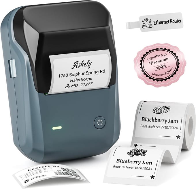 Labelprinter voor Thermo Labels - Ideaal voor Thuis en Commercieel Gebruik