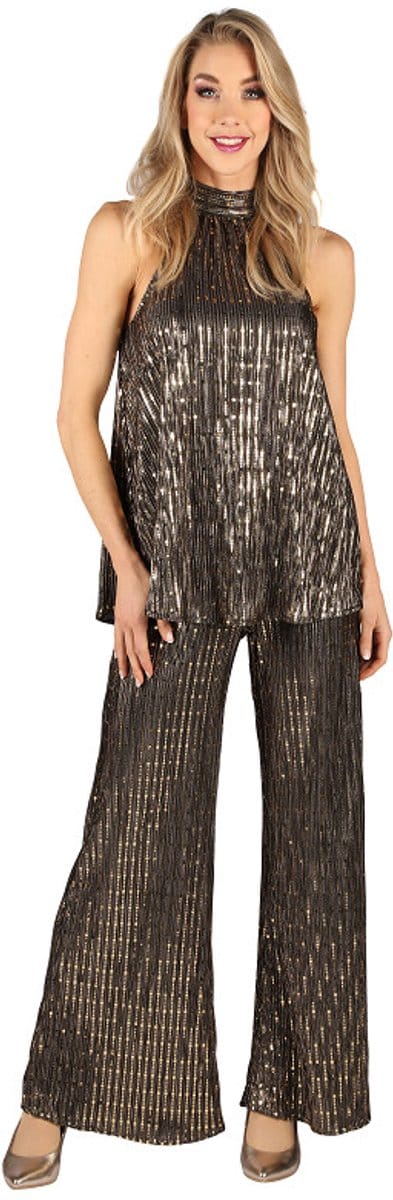 Disco Queen - Disco Kostuum - Jaren 80 & 90 - Dames - Volwassenen - Maat M
