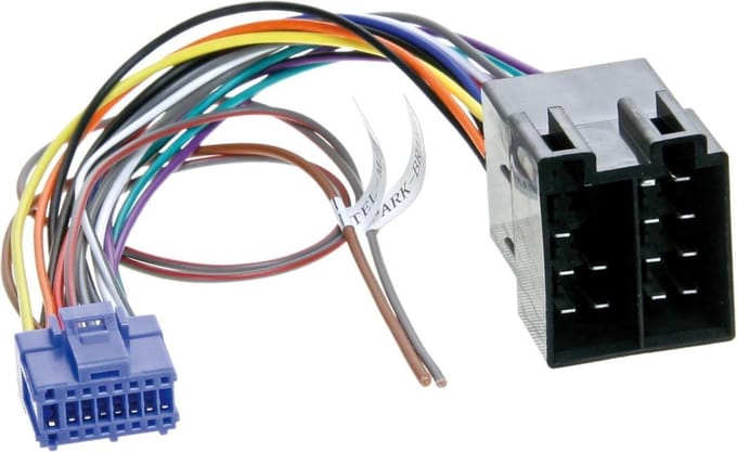 Radio Aansluitkabel - ISO PIONEER 16 PINS AVIC-X1/R/BT