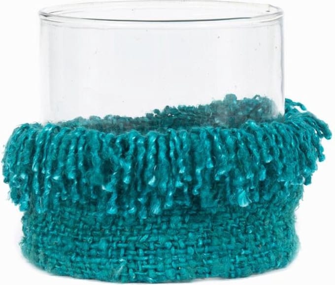 De Oh My Gee Kaarsenhouder - Aqua - XL