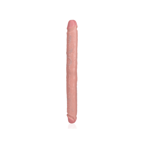 Extra Lange Dubbele Dildo 35.6 cm - Huidskleur